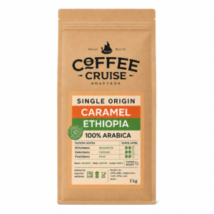 Kavos pupelės Coffee cruise CARAMEL ETHIOPIA 1KG